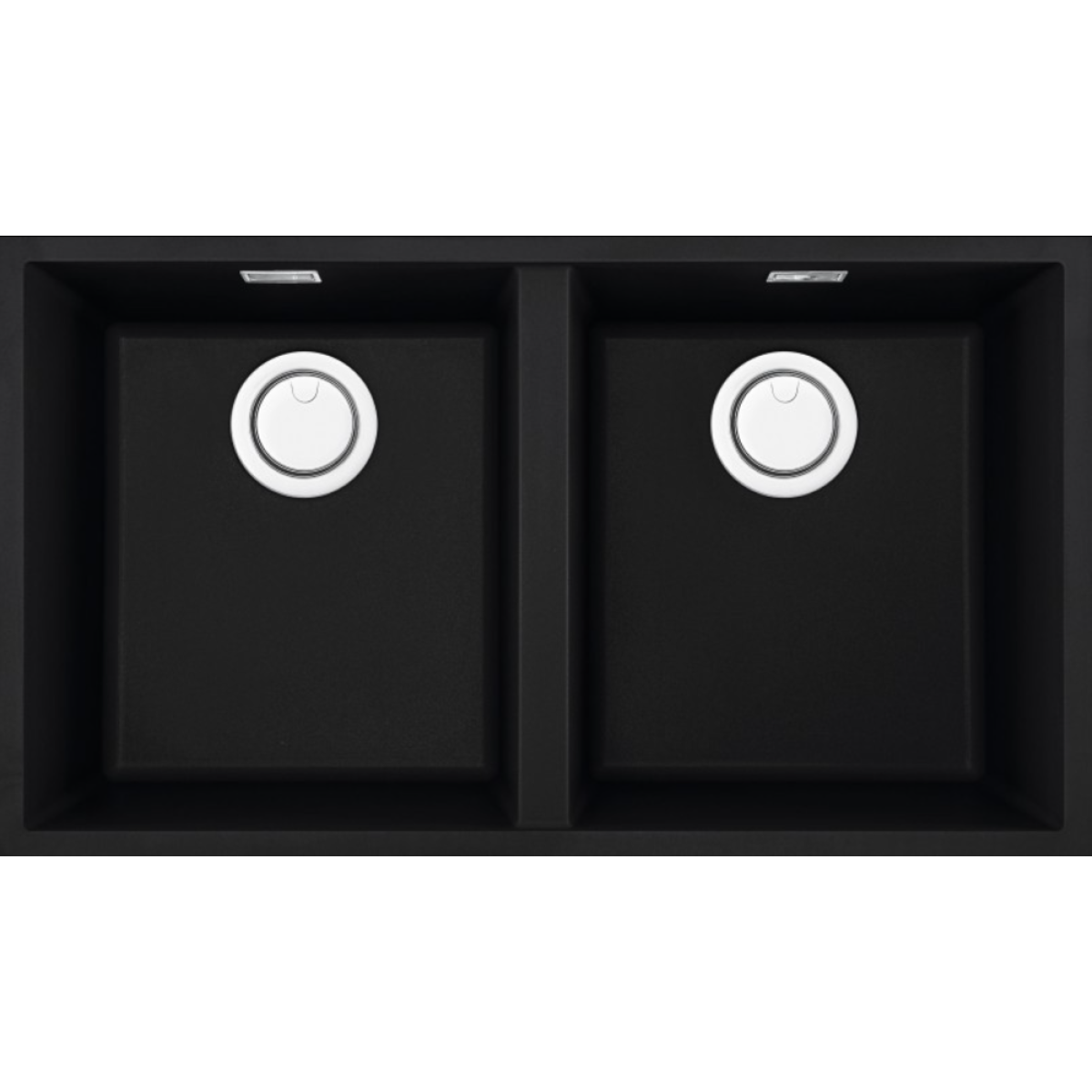 Elleci INTEGRA350 花崗岩廚房台上石盆 (黑色)